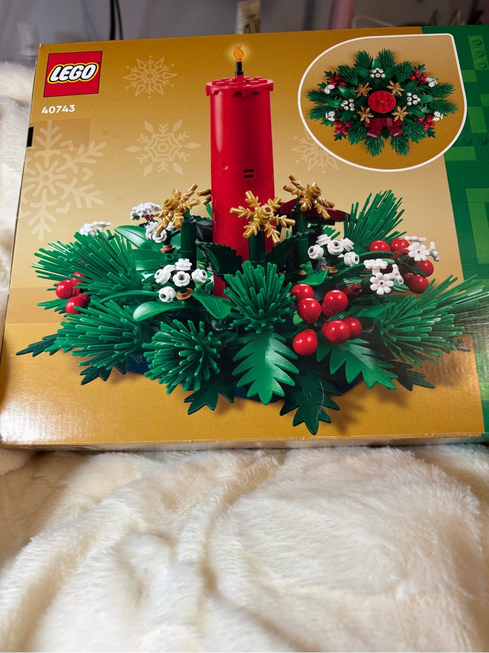 LEGO Christmas Table Decoration